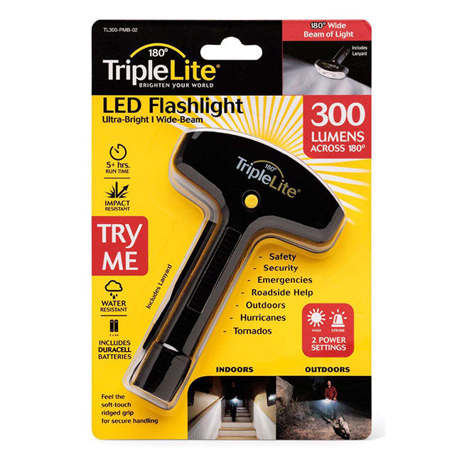 TripleLite 180-Degree 300 Lumen LED Flashlight image number null