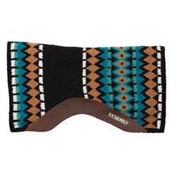 Weaver Equine Synergy Contoured Close Contact Steam Pressed 100% Merino Wool Felt Performance Saddle Pad