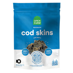 Open Farm Dehydrated Dog Treats - Cod Skins - 2.25 oz