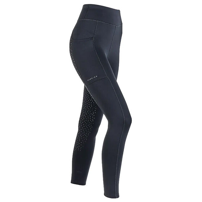 Shires Aubrion Women's Shield Winter Riding Tights - Charcoal image number null