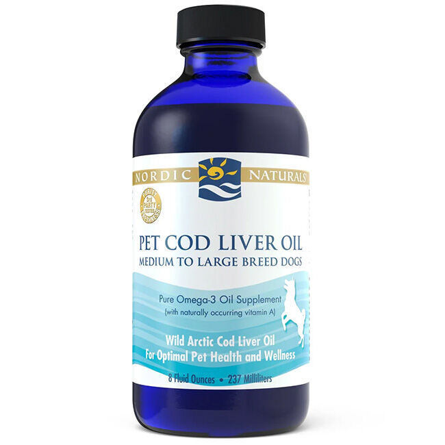 Nordic Naturals Pet Cod Liver Oil Supplement - Liquid image number null