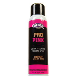 Weaver Livestock ProPink - Luster's Light Oil Finishing Spray - 14 oz