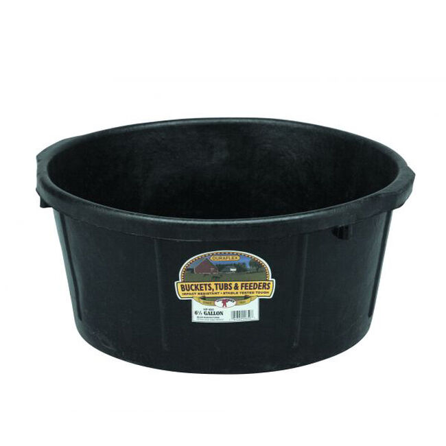 Little Giant DuraFlex 6.5 Gallon Rubber Feed Tub The Cheshire Horse