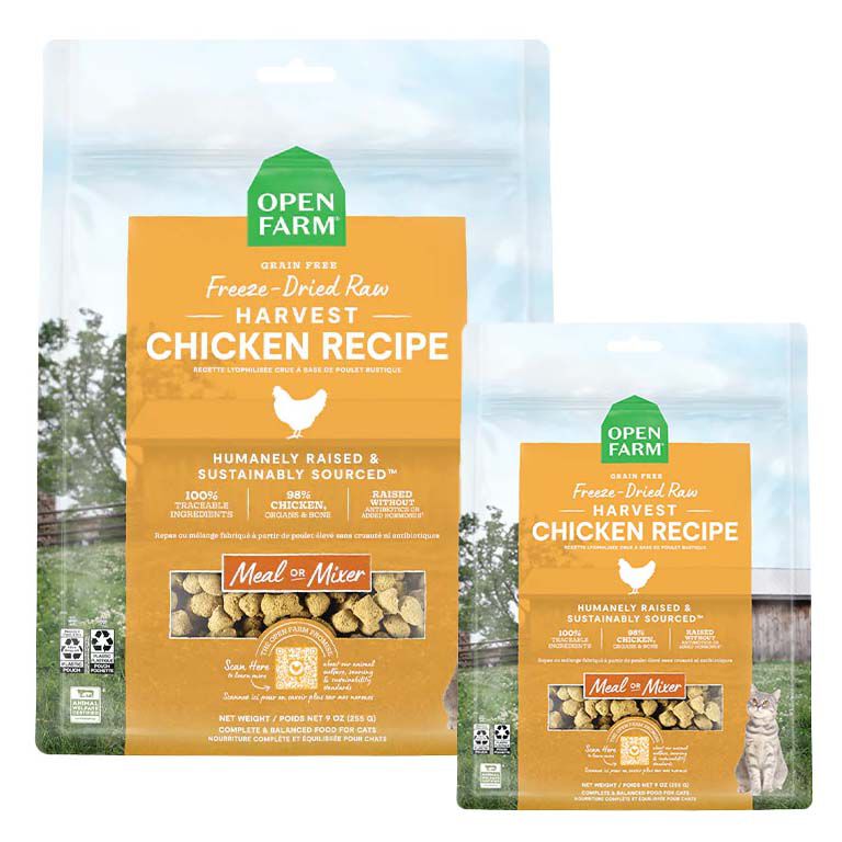 Freeze dried chicken cat food hotsell