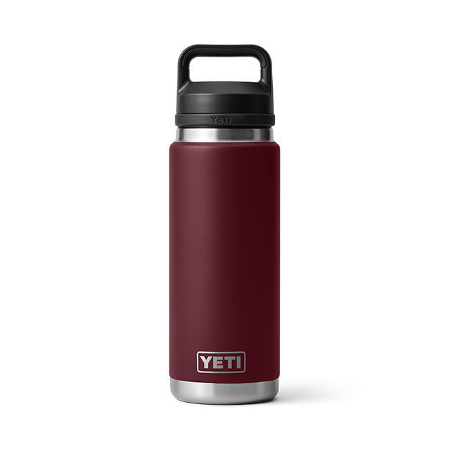 YETI Rambler Bottle 26 oz レッド YETI Rambler 26 oz Bottle with Chug Cap - Wild Vine Red