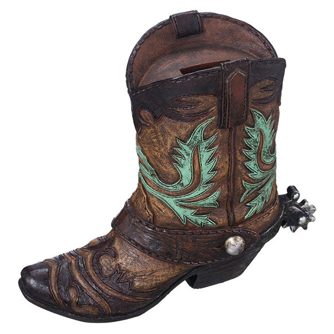 Tough1 Cowboy Boot Bank image number null