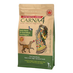 Carna4 Hand-Crafted Dry Dog Food - Grain-Free Duck Recipe - 3 lb