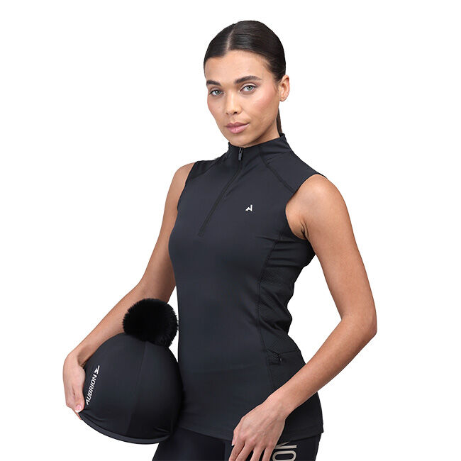 Shires Aubrion Women's React Sleeveless Base Layer - Shadow image number null