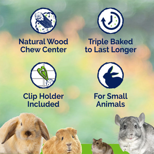 Vitakraft Crunch Sticks for Guinea Pigs - 2-Pack - Popped Grains & Honey Flavor image number null