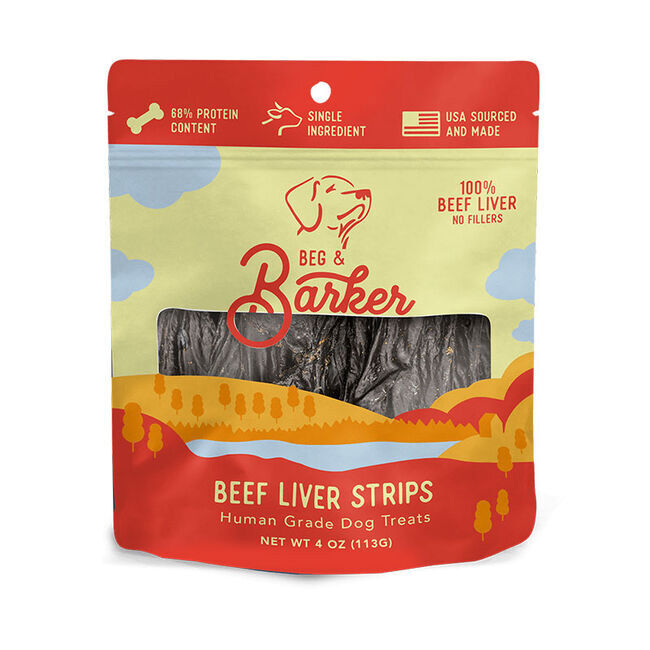 Beg & Barker Beef Liver Strips image number null