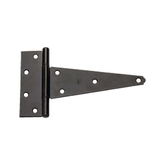 National Hardware 8" Extra Heavy-Duty T-Hinge - 2-Pack - Black image number null