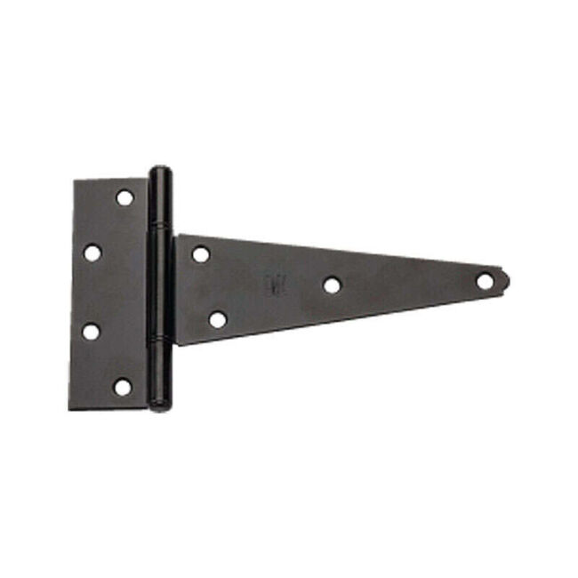 National Hardware 8" Extra Heavy Duty T-Hinge - 2-Pack - Black image number null
