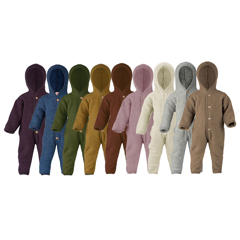 Engel wool top baby suit