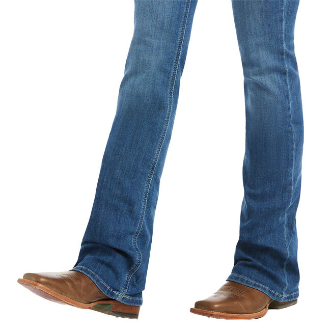 Ariat Women's R.E.A.L. Mid Rise Patricia Boot Cut Jean - Maine - Closeout image number null