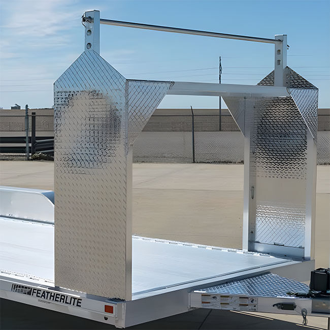 Featherlite Tire Rack image number null