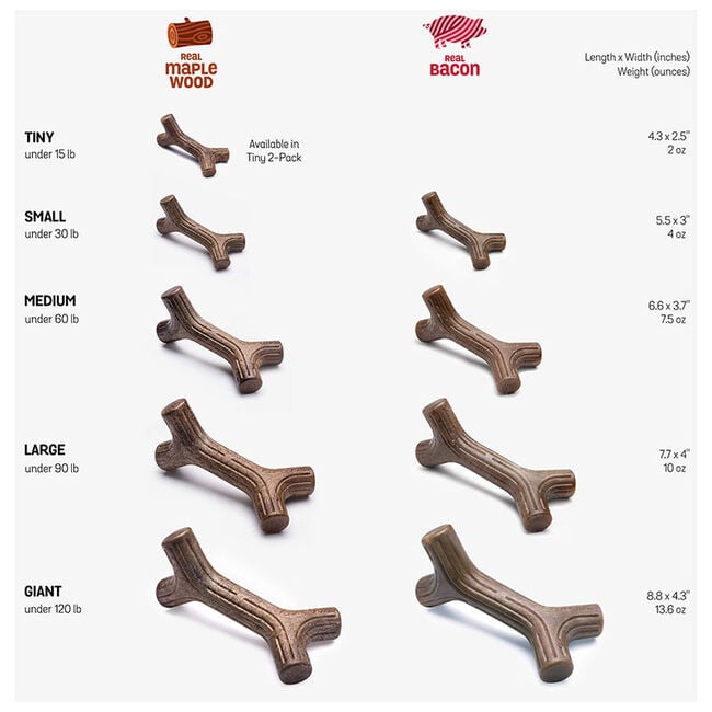Benebone Maple Flavored Maplestick Dog Chew image number null