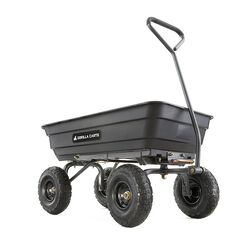Gorilla Poly Garden Dump Cart - 600-lb Capacity