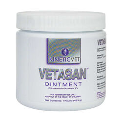 Kinetic Vet Vetasan Ointment - Topical Antiseptic - 16 oz