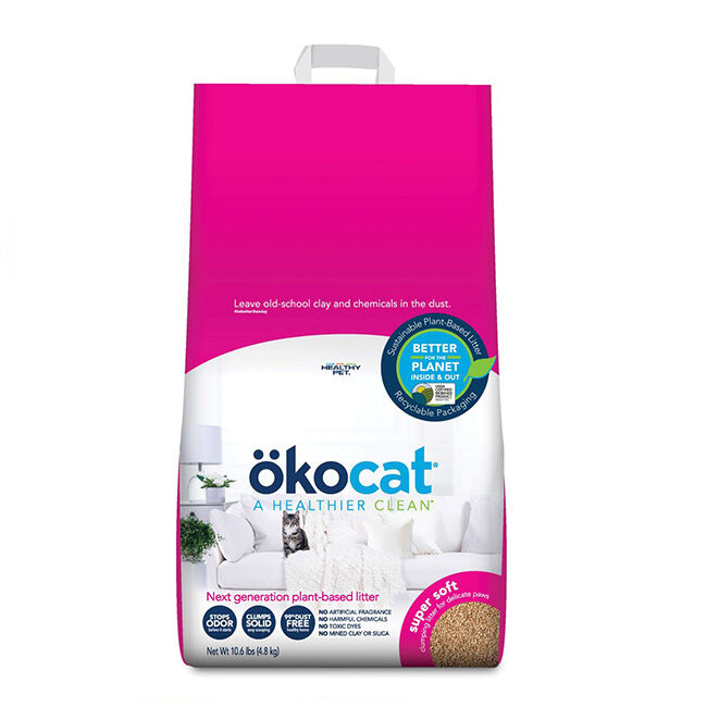 Okocat Super Soft Clumping Wood Cat Litter image number null
