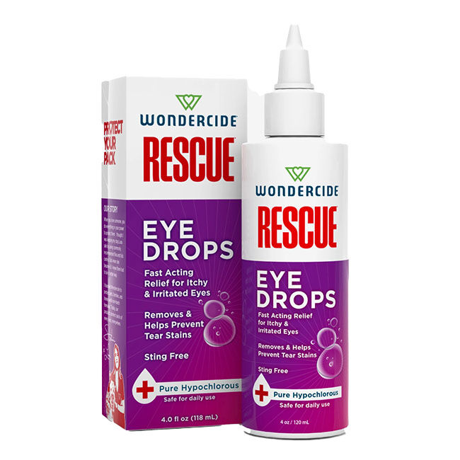 Wondercide RESCUE Eye Drops for Dogs & Cats - 4 oz image number null
