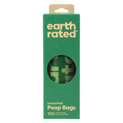 Earth Rated Poop Bags - Bulk Single Roll - Unscented