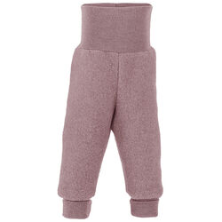 Engel Baby 100% Wool Fleece Pants - Rosewood Melange