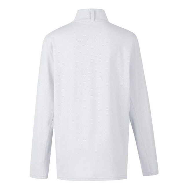 Kerrits Kids' Ice Fil Lite Long Sleeve Riding Shirt - White image number null