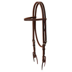 Weaver Equine Buffalo Leather Browband Headstall