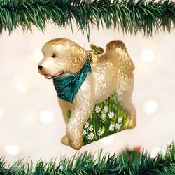 Old World Christmas Ornament - Doodle Dog