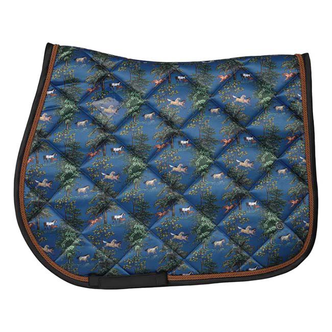 Dapplebay Jump Saddle Pad - Autumn Toile image number null