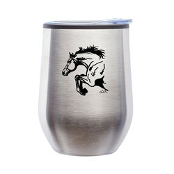 AWST Silver Horse Wine Tumbler