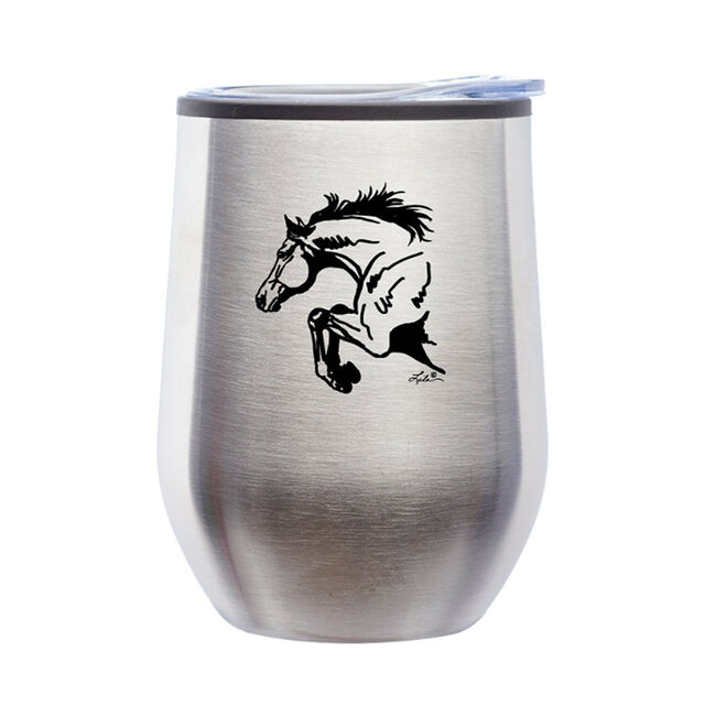 Awst Silver Horse Wine Tumbler  image number null
