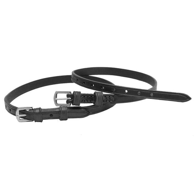 Tory Leather Deluxe Spur Straps with Double Keepers image number null
