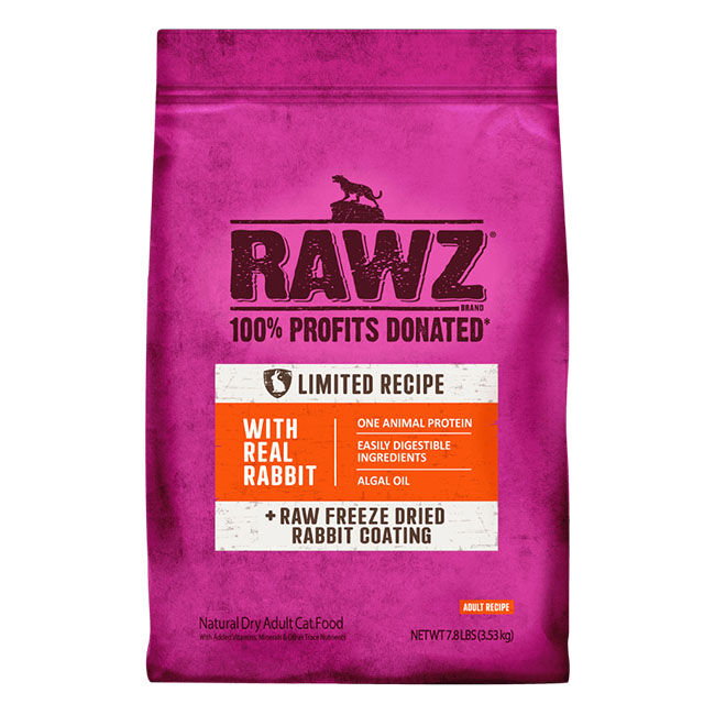 RAWZ Limited Ingredient Cat Food - Real Rabbit Recipe image number null