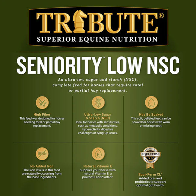 Tribute Seniority Low NSC Pellets - 50 lb image number null