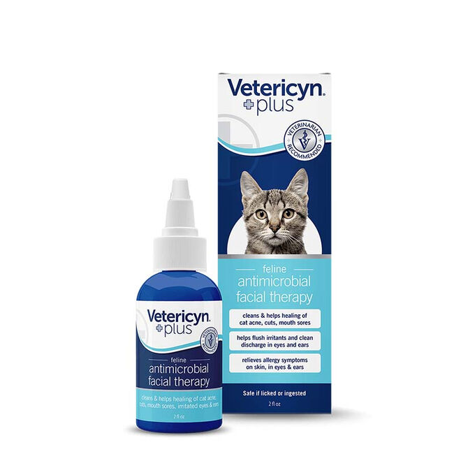 Vetericyn Plus Feline Antimicrobial Facial Therapy 2 oz image number null