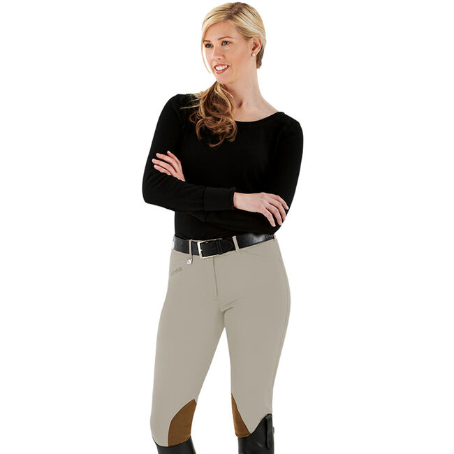Romfh Women's Champion Euro Seat Knee Patch Breeches image number null