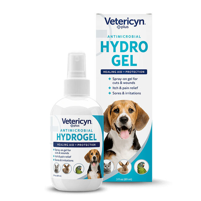 Vetericyn Plus Antimicrobial Hydrogel Wound Spray - 3 oz image number null