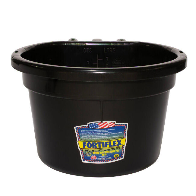 Fortex-Fortiflex Round Over-the-Fence Pail - 8-Quart Capacity image number null