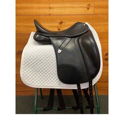 Used Bates Dressage Saddle with LUXE Leather