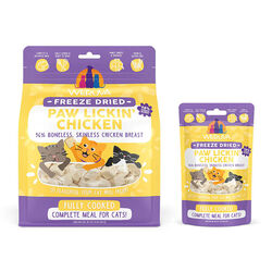 Weruva Freeze-Dried & Fully-Cooked Cat Food - Paw Lickin' Chicken Recipe