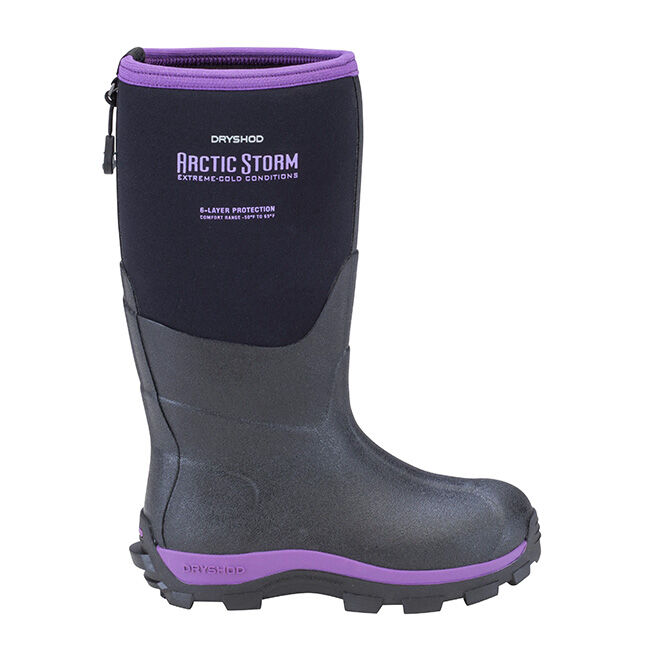 Dryshod Arctic Storm Kid's Boot Blue  image number null