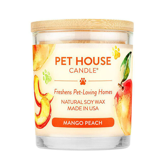 Pet House Candle Mango Peach Candle image number null