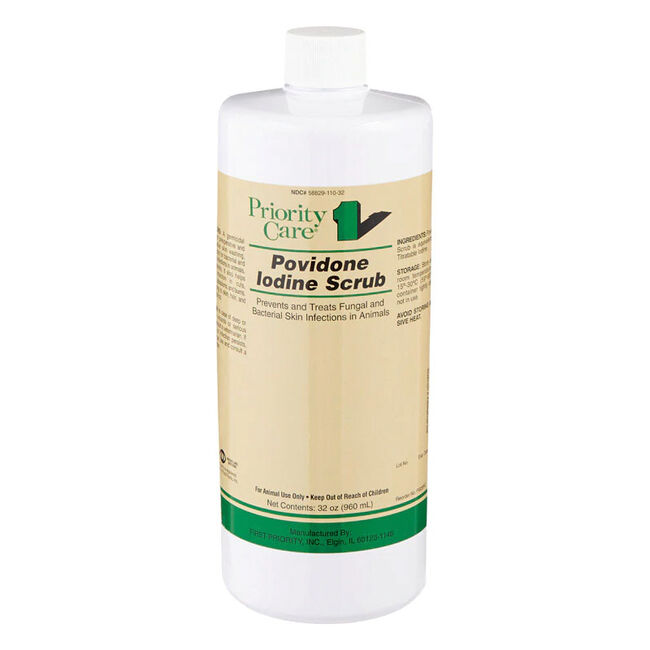 Priority Care Povidone Iodine Scrub image number null