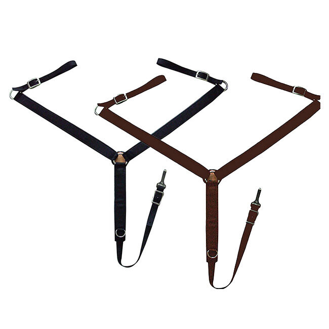 Intrepid Draft Horse Nylon Western Breastplate image number null