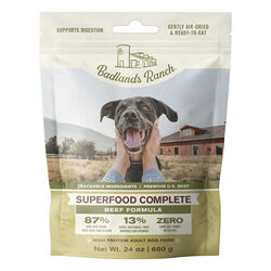 Badlands Ranch Superfood Complete Grain-Free Air-Dried Dog Food - Beef Recipe