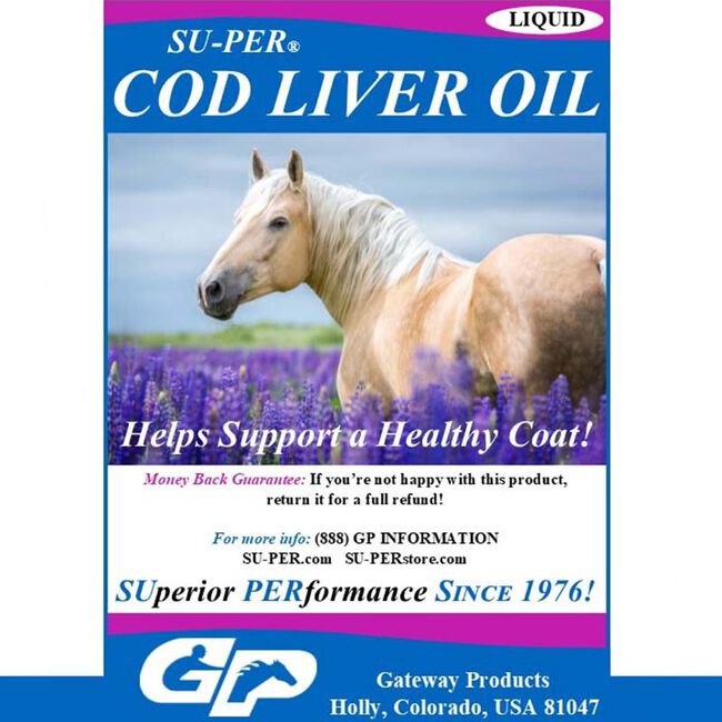 Gateway Products SU-PER Cod Liver Oil - 1 Gallon image number null