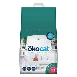 Okocat Multi-Cat Premium Clumping Wood Cat Litter