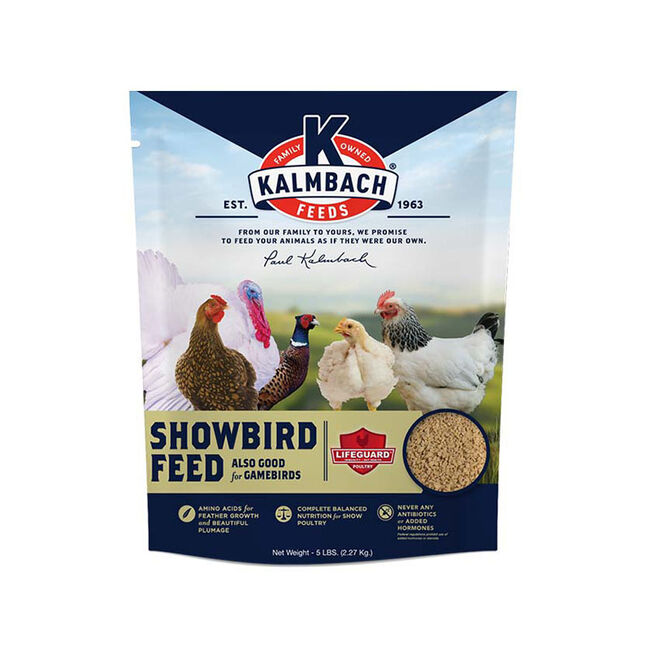 Kalmbach Feeds Show Poultry & Gamebird Starter & Grower - 5 lb image number null
