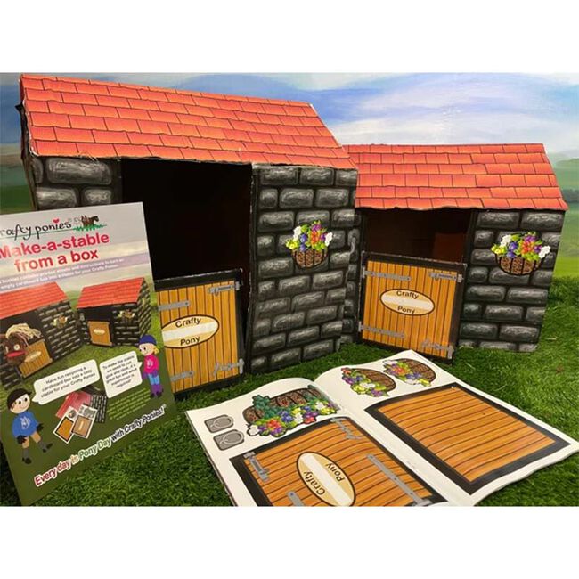 Crafty Ponies Toy DIY Stable Booklet image number null